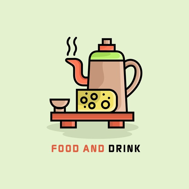 diseño de logotipo de conejo