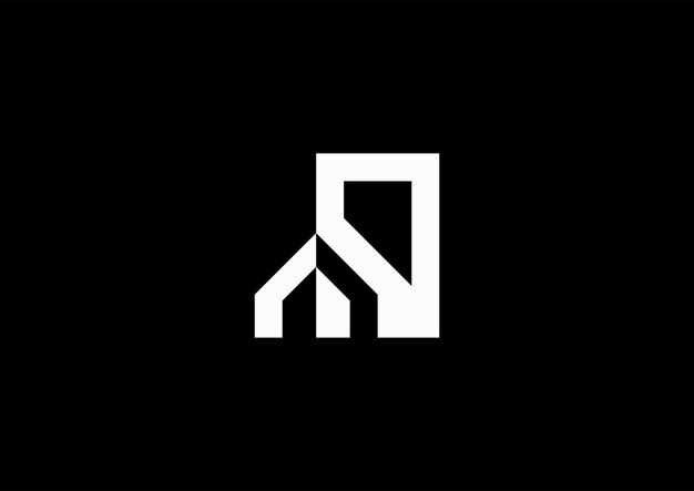 diseño de logotipo de construcción de edificios de arquitectura inmobiliaria