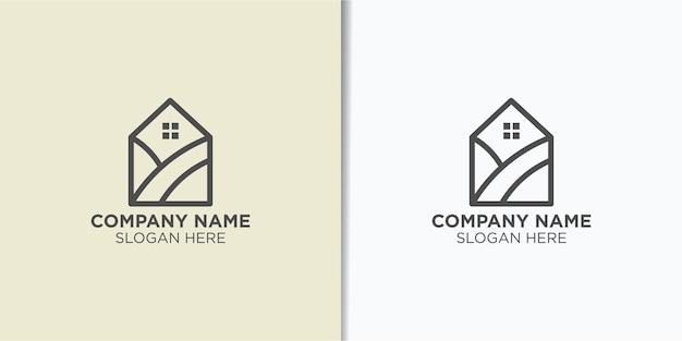 diseño de logotipo de construcción vector inspiración del logotipo del edificio