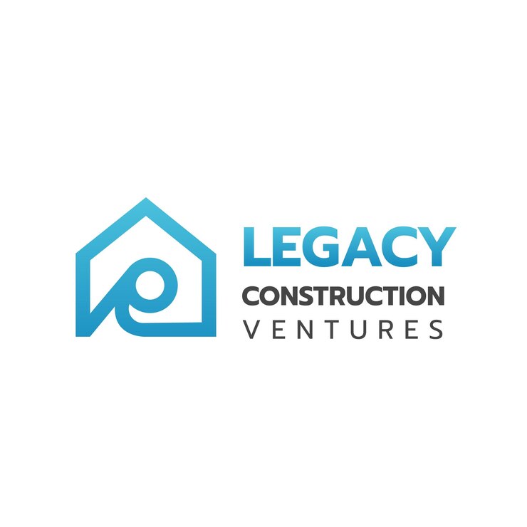 Diseño del logotipo de la construcción vectorial