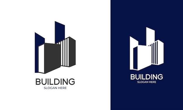 Diseño de logotipo de construcción