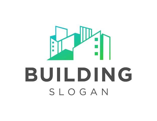 Diseño de logotipo de construcción