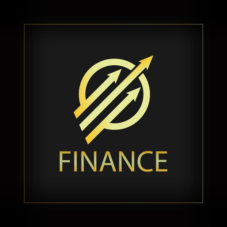 Vector diseño de logotipo de contabilidad de finanzas creativas