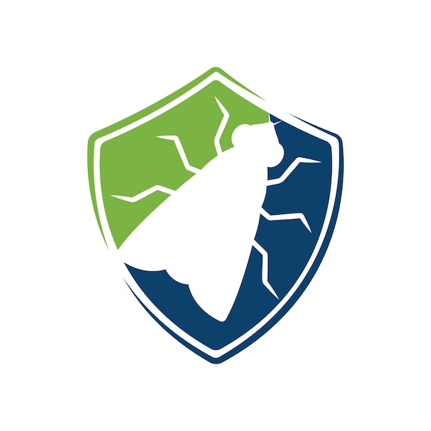 diseño del logotipo de control de plagas icono del logotipo del insecticida vectorial servicio de desinfección y logotipo de Control de plagas