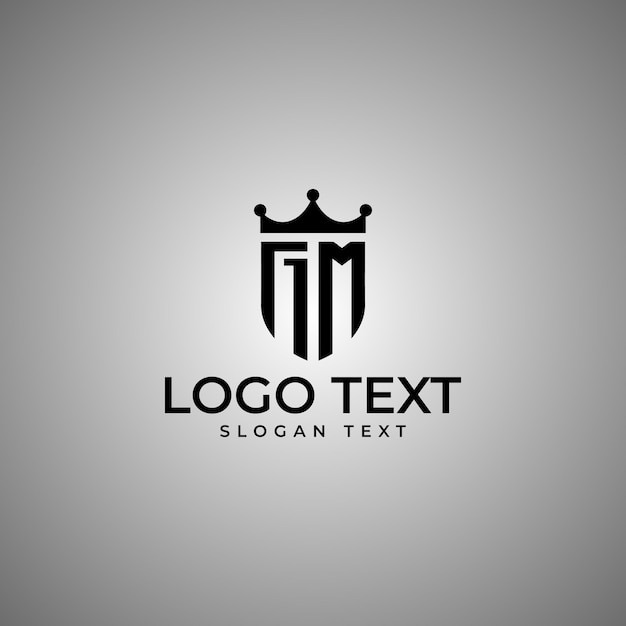 Diseño del logotipo de la corona GM