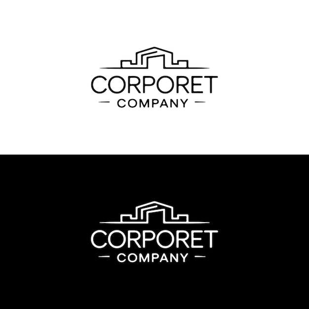 Diseño de logotipo corporativo minimalista