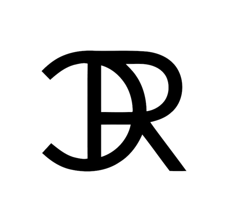 Vector diseño de logotipo cr