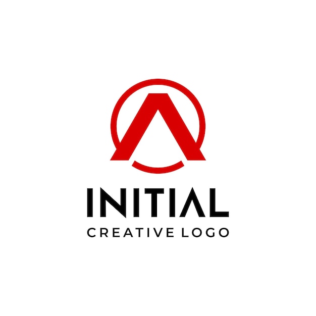 Diseño de logotipo de Creative Letter A