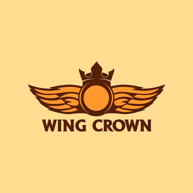 Diseño de logotipo de creative wings