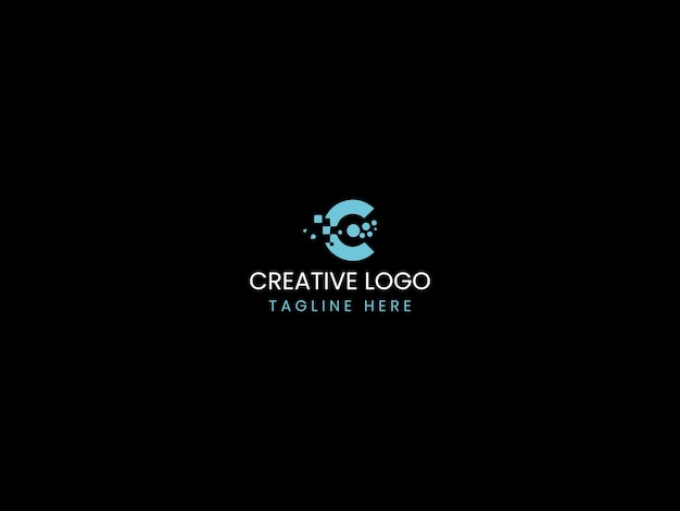 diseño de logotipo creativo de cartas comerciales