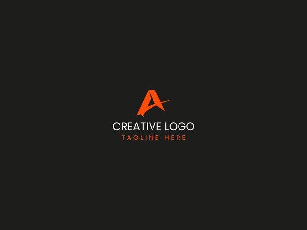 diseño de logotipo creativo de cartas comerciales