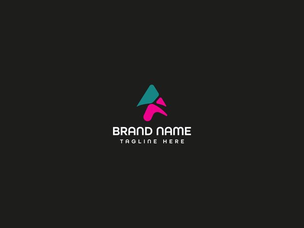 diseño de logotipo creativo de cartas comerciales