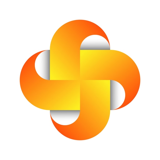 diseño de logotipo creativo de color completo moderno