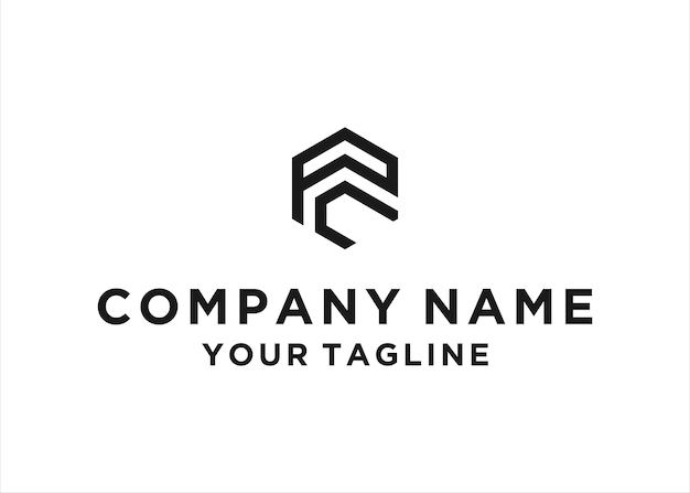 Diseño de logotipo creativo CP Logo C Logo P