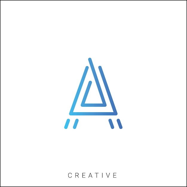 Un diseño de logotipo creativo Diseño de logotipo mínimo Diseño clásico Diseño vectorial Diseño del logotipo último Monograma