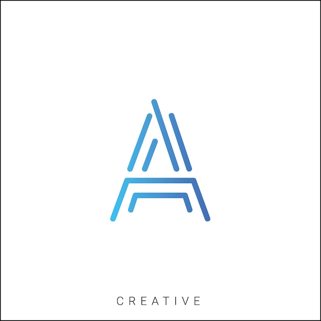 Un diseño de logotipo creativo Diseño de logotipo mínimo Diseño clásico Diseño vectorial Diseño del logotipo último Monograma