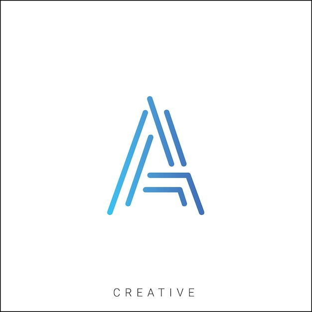 Un diseño de logotipo creativo Diseño de logotipo mínimo Diseño clásico Diseño vectorial Diseño del logotipo último Monograma