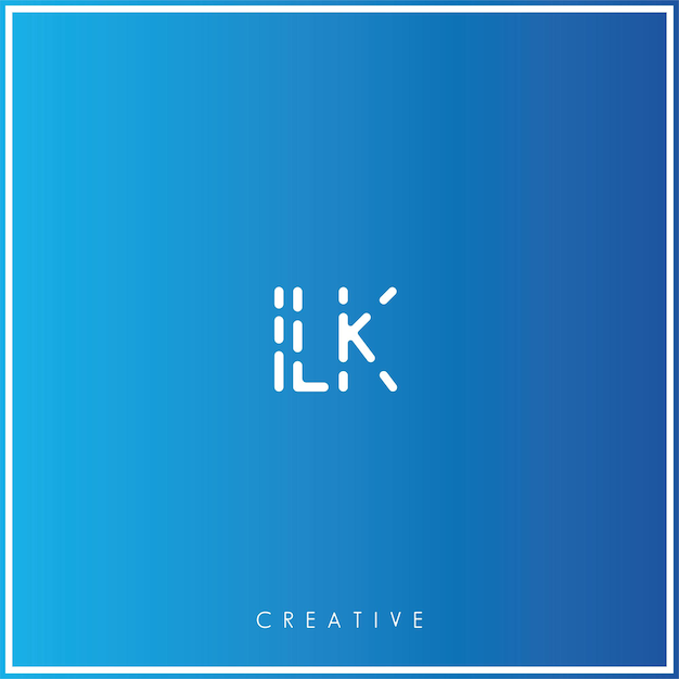 Diseño de logotipo creativo Ilustración vectorial Logotipo monograma creativo