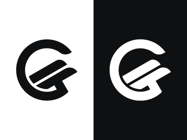 Diseño de logotipo creativo de letra G