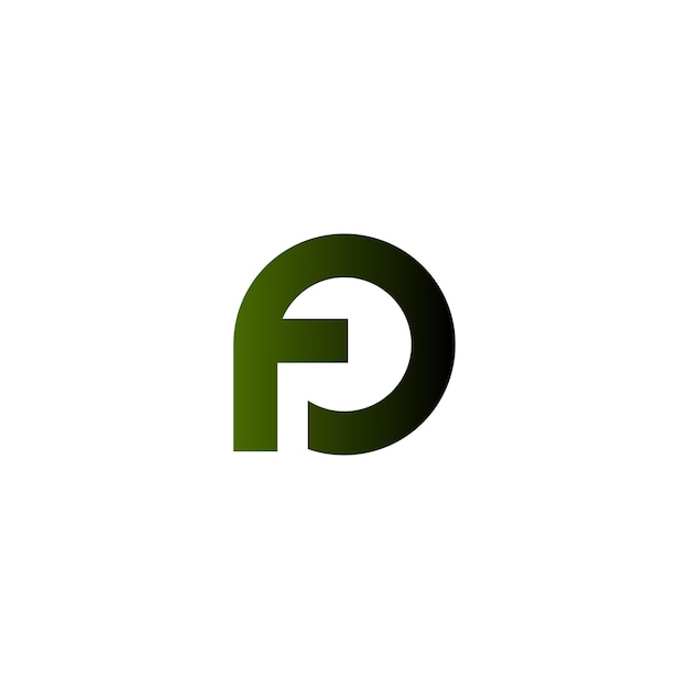 diseño de logotipo creativo minimalista moderno y atemporal de espacio negativo