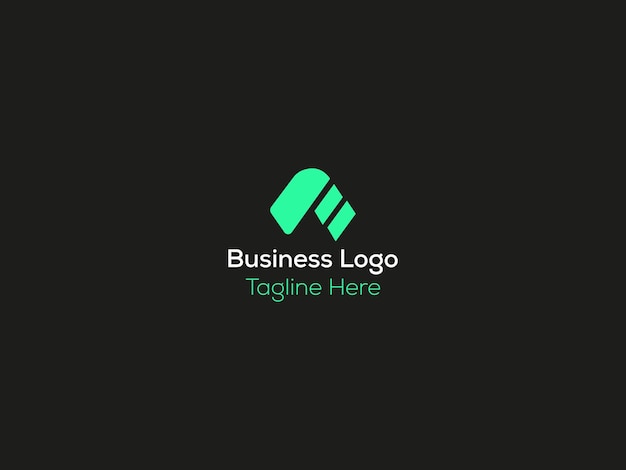 diseño de logotipo creativo de negocios mínimo