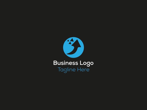 diseño de logotipo creativo de negocios mínimo