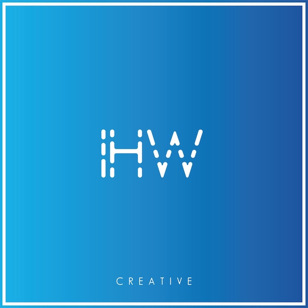 Diseño de logotipo creativo Vector Ilustración de logotipo Creativo Monograma