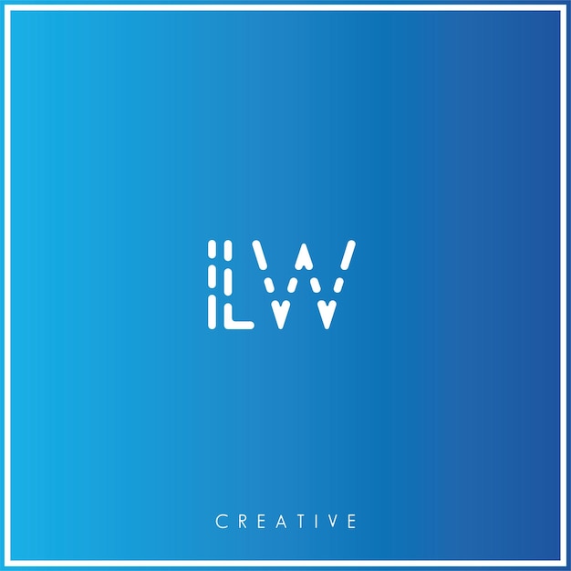 Diseño de logotipo creativo Vector Ilustración de logotipo Creativo Monograma