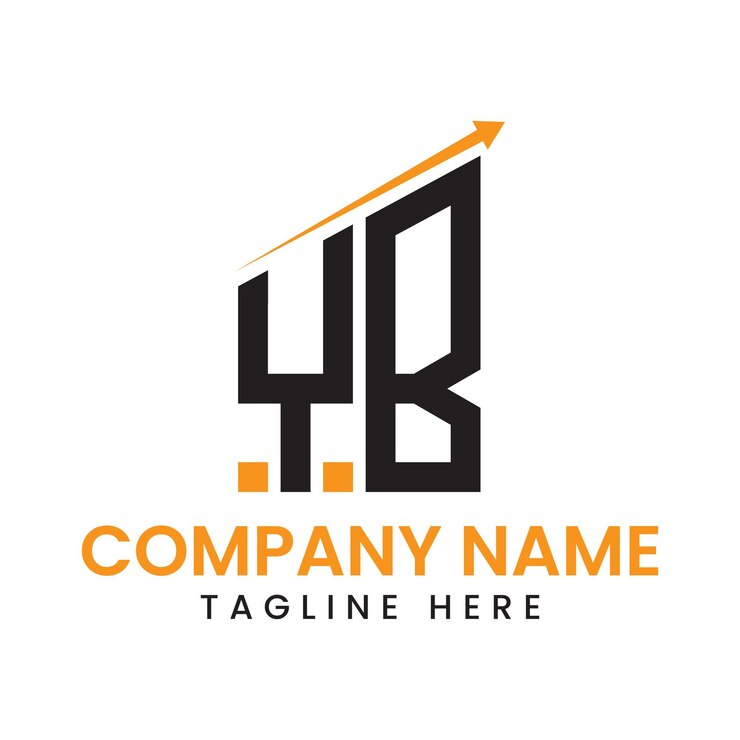 Vector diseño de logotipo de crecimiento de flecha minimalista