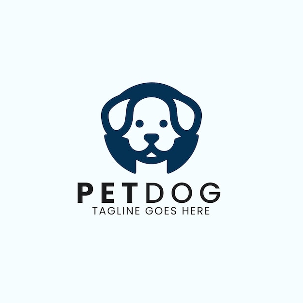 Diseño de logotipo de cuidado de mascotas