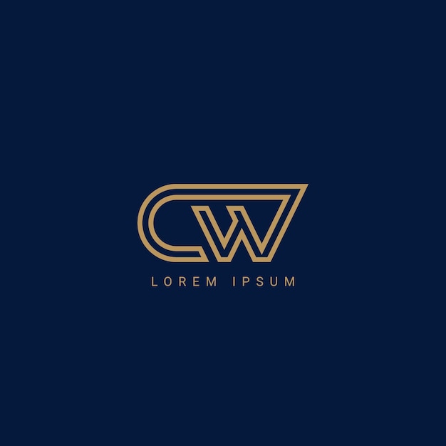Diseño del logotipo de CW