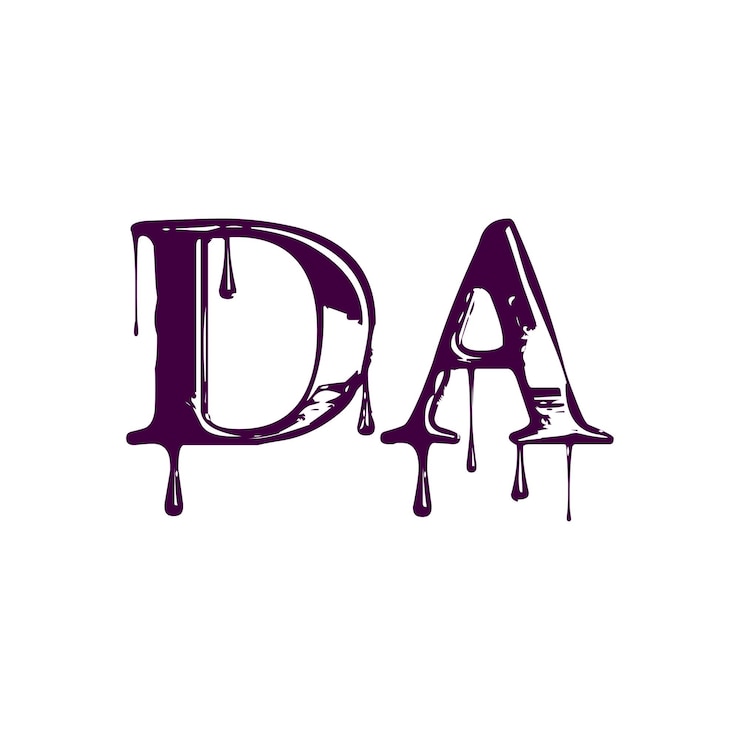 Vector diseño del logotipo de da