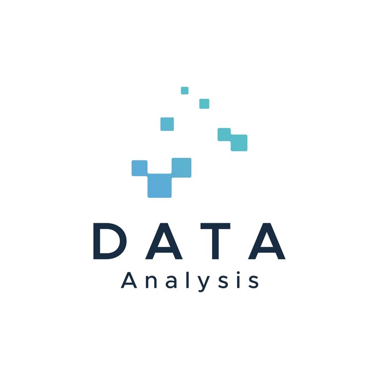 Vector diseño de logotipo de datos globales futuristas o red de internet moderna logotipo para tecnología web empresarial