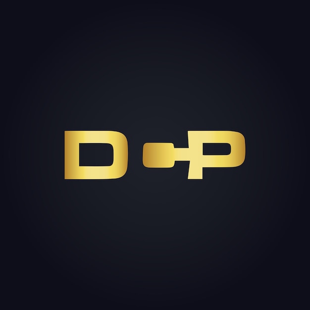 Diseño del logotipo de DCP: letra DCP blanca, diseño del logotipo DCP en color blanco y diseño del logotip de la letra DCP en blanco.