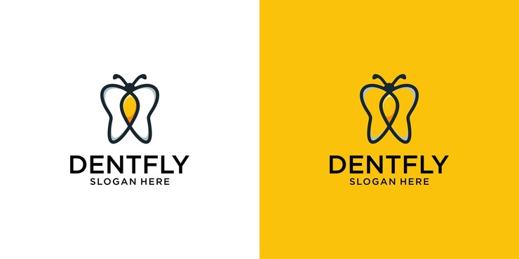 Diseño de logotipo dental moderno