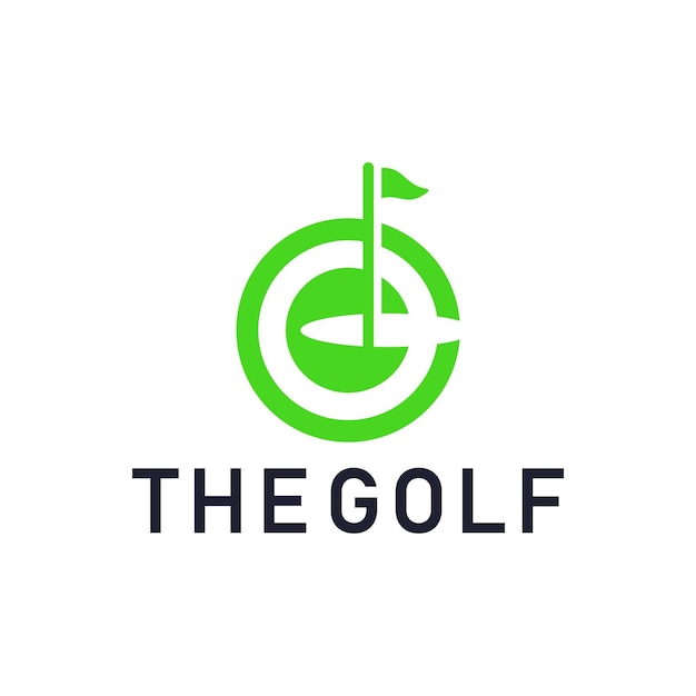 DISEÑO DE LOGOTIPO DEPORTIVO DE GOLF