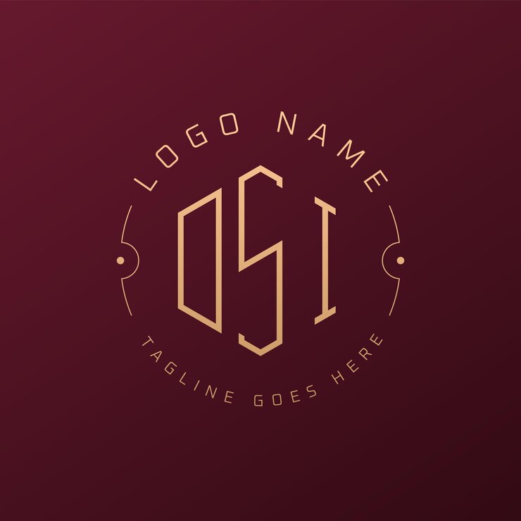 Vector diseño de logotipo de dsi de lujo letra elegante logotipo de monograma de dsi polígono minimalista estampa de diseño de logotipo dsi