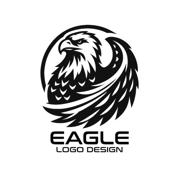 Diseño del logotipo de Eagle Vector