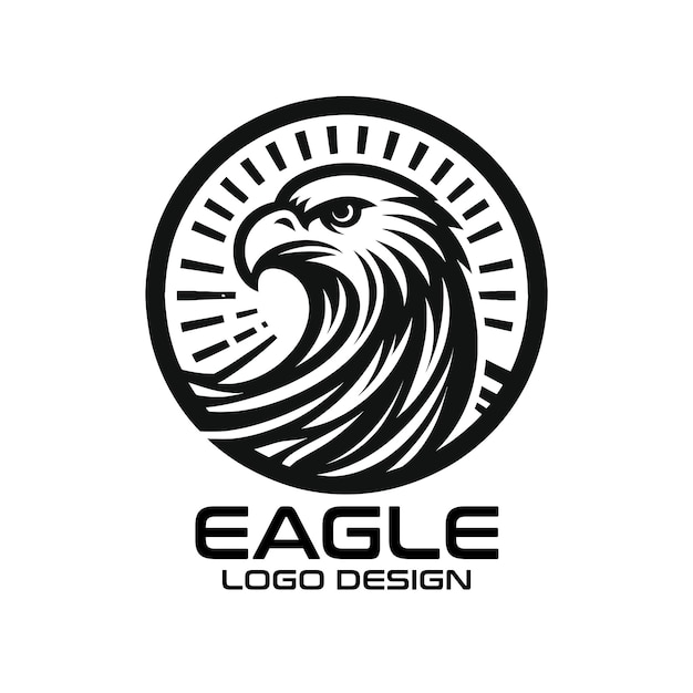 Diseño del logotipo de Eagle Vector