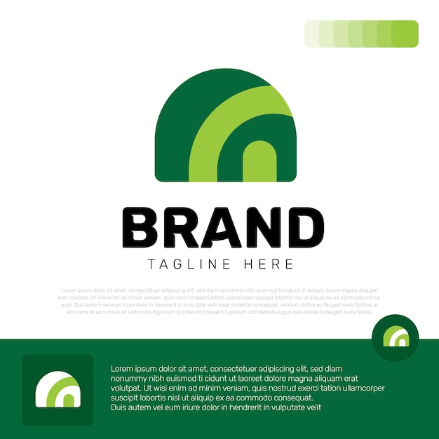 Diseño de logotipo ecológico para empresas y negocios