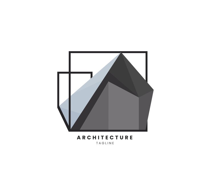diseño de logotipo de edificio moderno de arquitectura