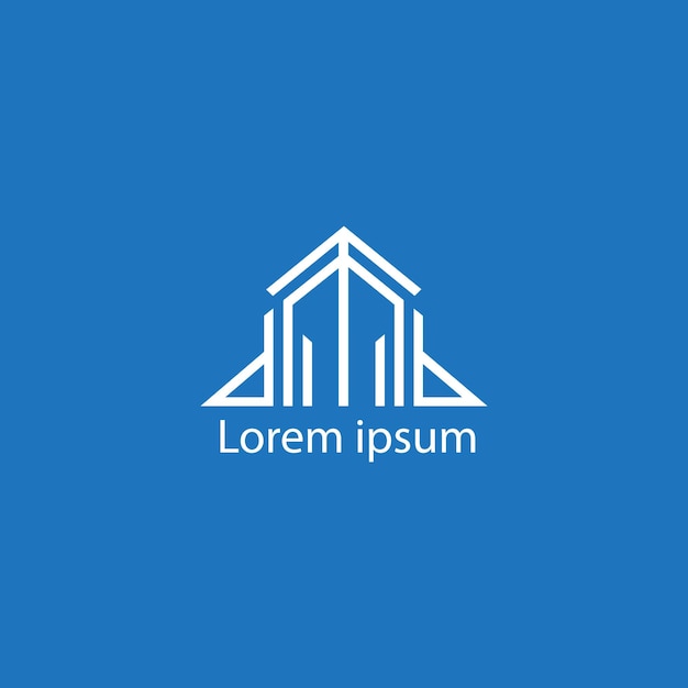 Diseño del logotipo del edificio moderno