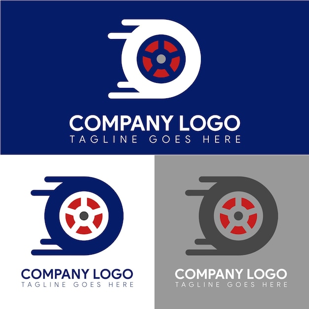 diseño de logotipo editable
