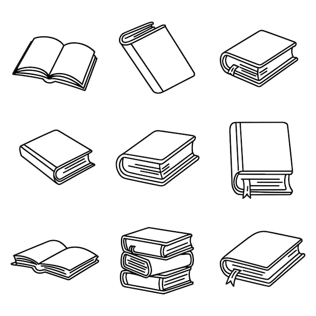 Diseño de logotipo Educación Diseño vectorial de íconos de educación