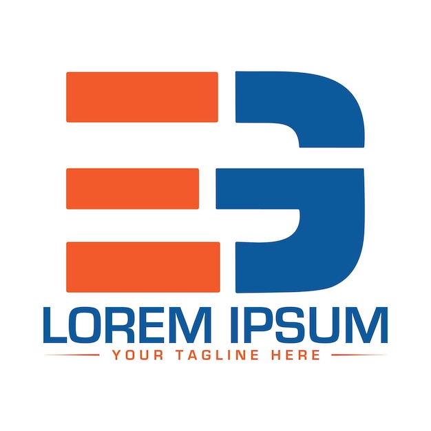 Diseño de logotipo EG Diseño profesional de logotipo