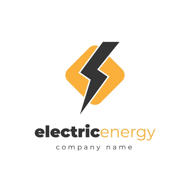 Vector diseño de logotipo eléctrico