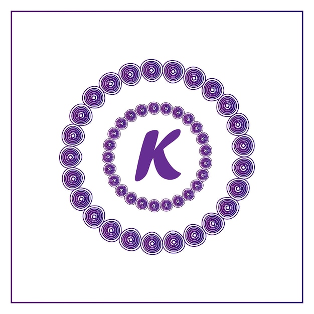 Diseño del logotipo elíptico