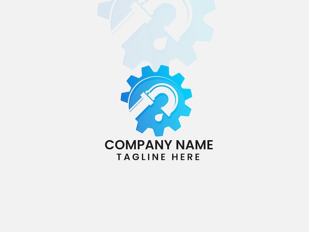 Diseño del logotipo de la empresa de accesorios para tuberías