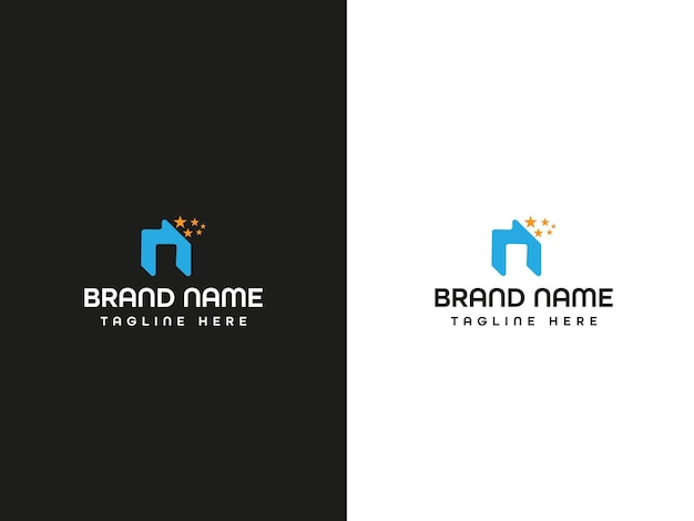 diseño de logotipo de empresa de carta de libro