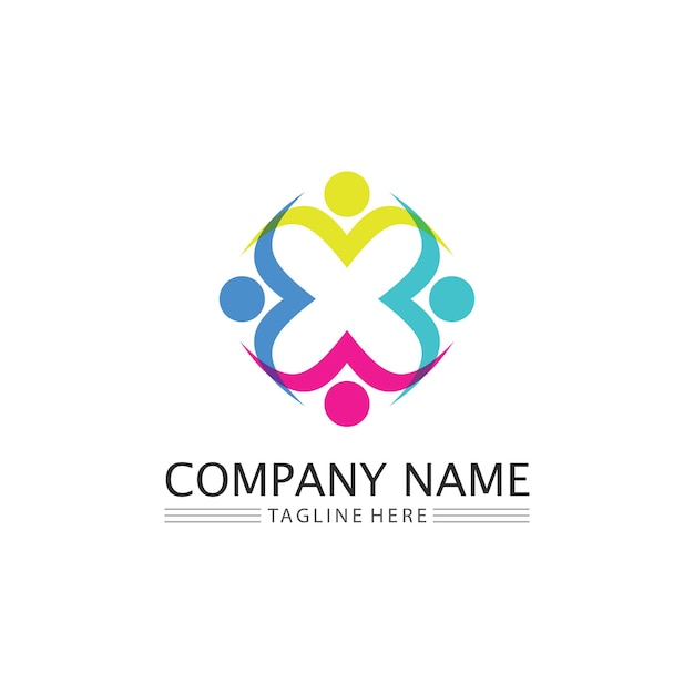 Diseño de logotipo de empresa Concepto de imagen vectorial Ilustración gráfica